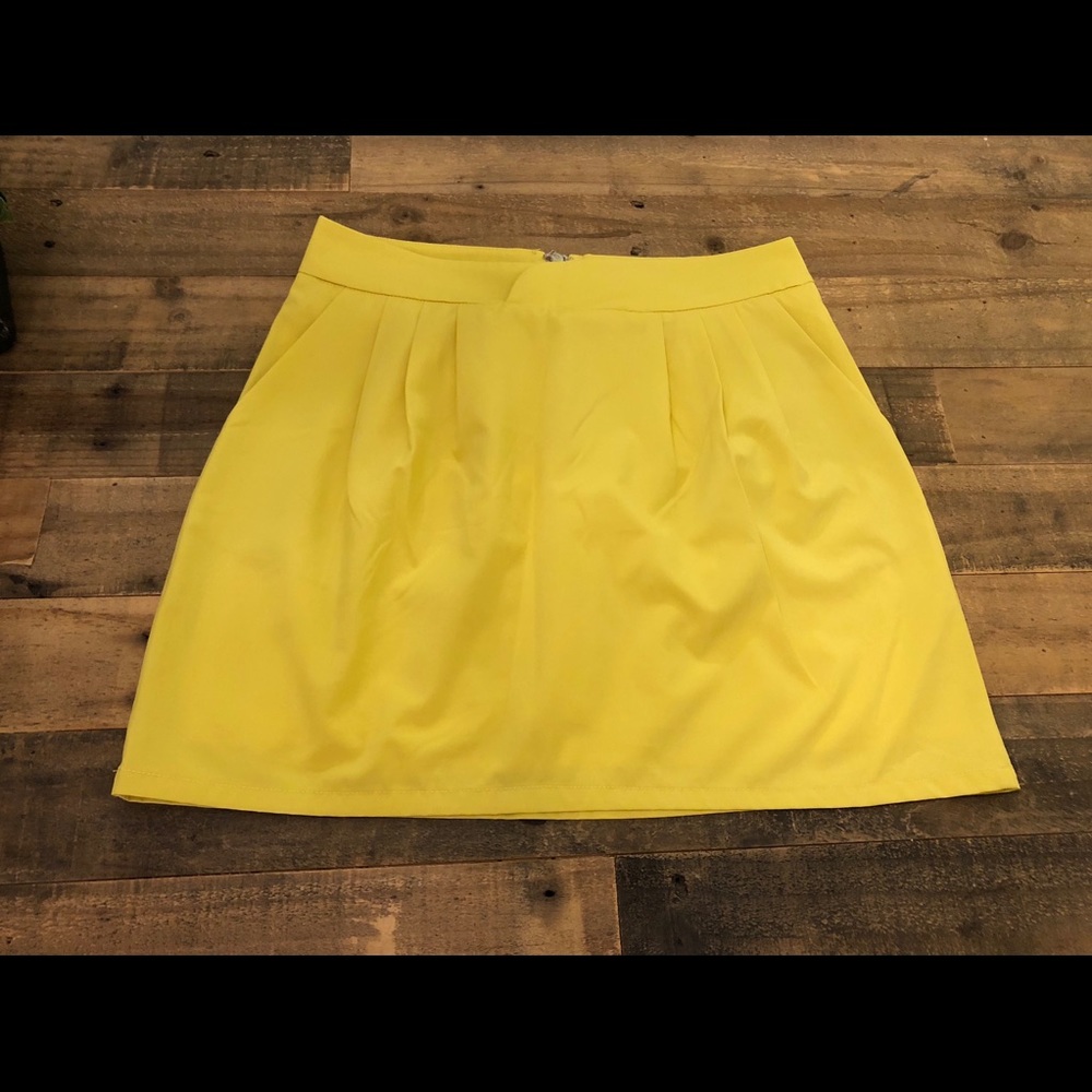 Annabella Skirt- Bright Yellow